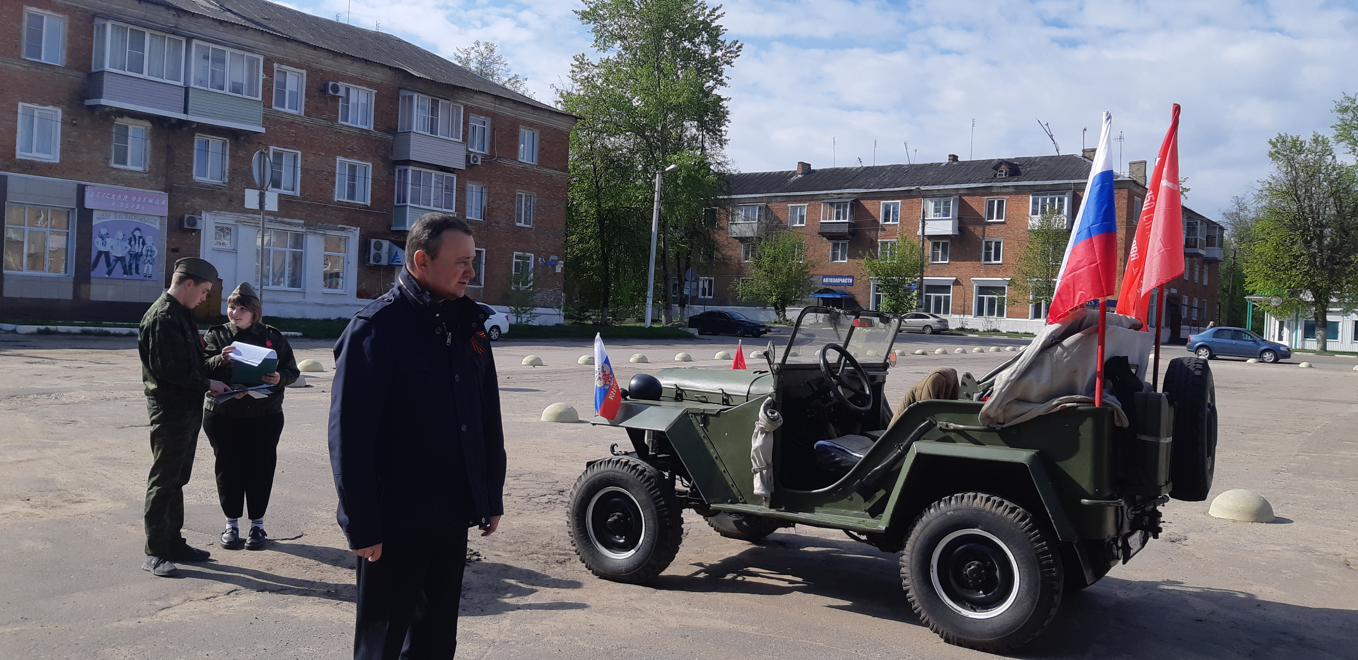 Автопробег по местам боевой славы и воинским захоронениям, посвященный 78-й годовщине Победы в Великой Отечественной войне.