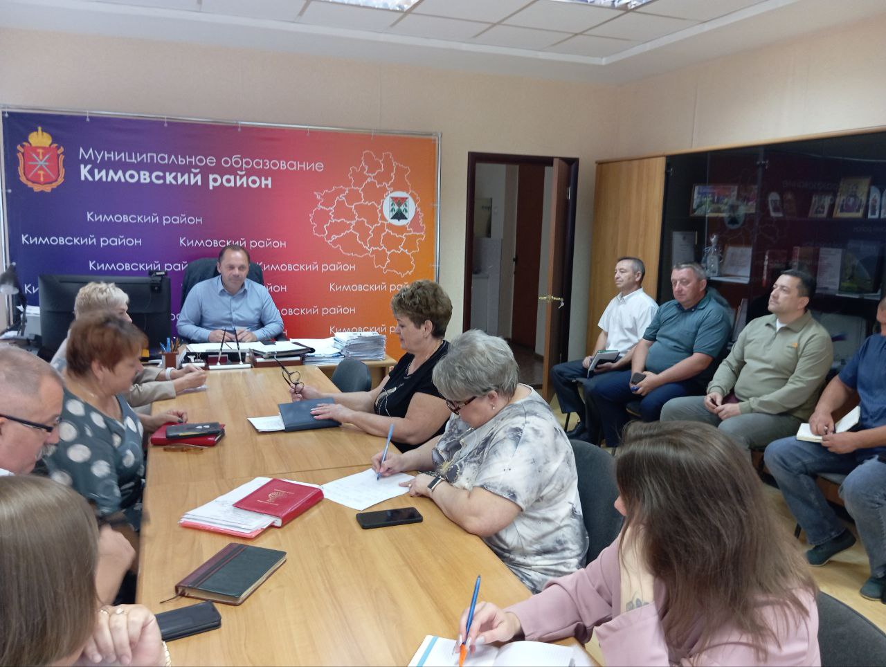 Оперативное совещание администрации МО Кимовский район.